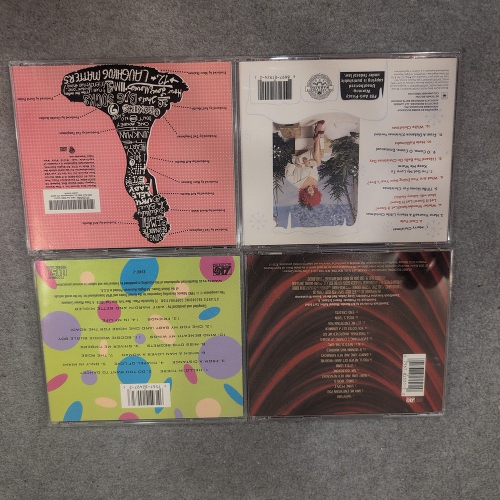 Bette Midler 4 CD Lot Gypsy Soundtrack Greatest Hits Bathhouse Betty Cool Yule - Picture 2 of 2